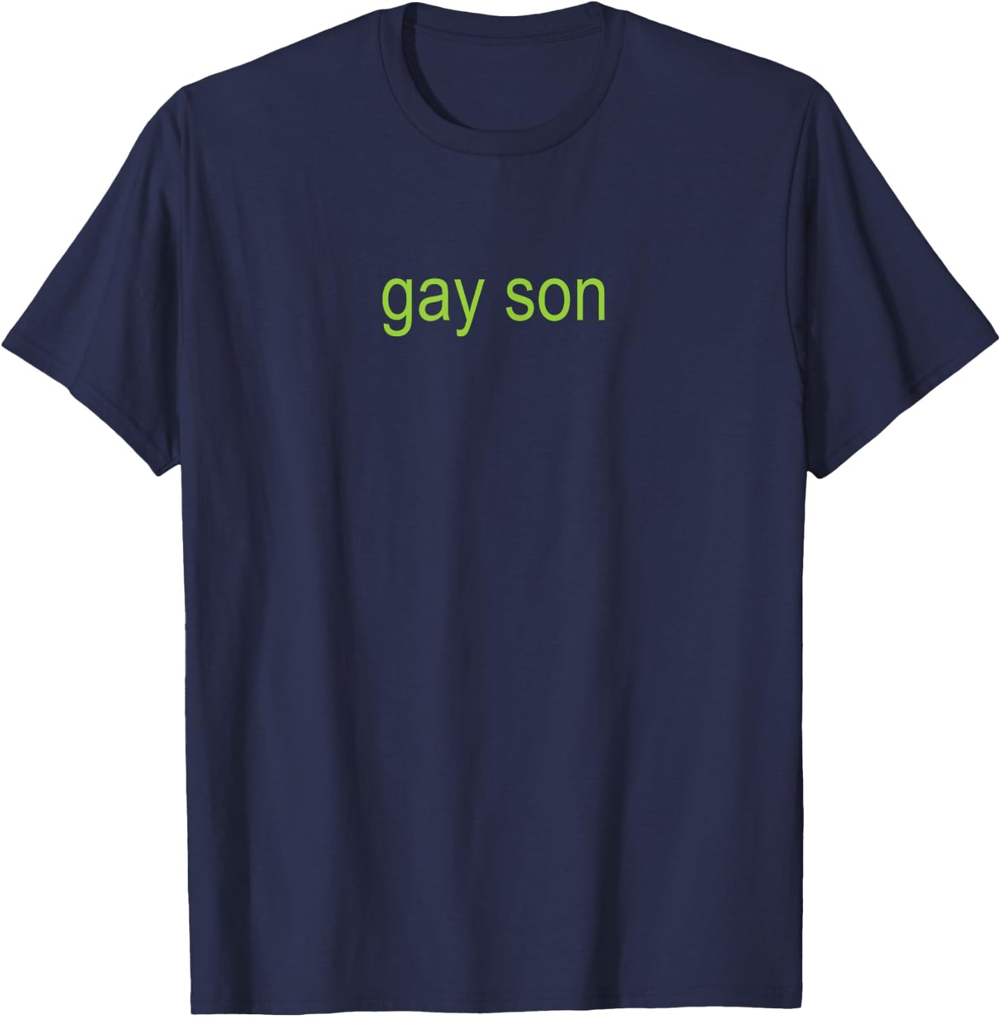 Mouthy Moda Gay Son Brat | XCX Dark Humor Joke 365 Partygirl T-Shirt - T-Shirt | Navy
