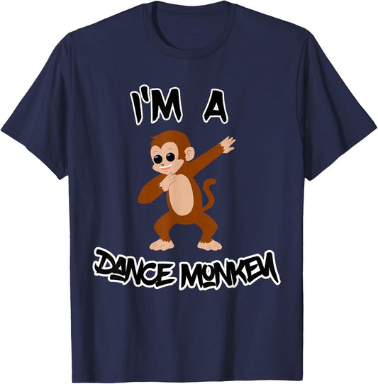 Dance Monkey T-Shirt - T-Shirt | Navy
