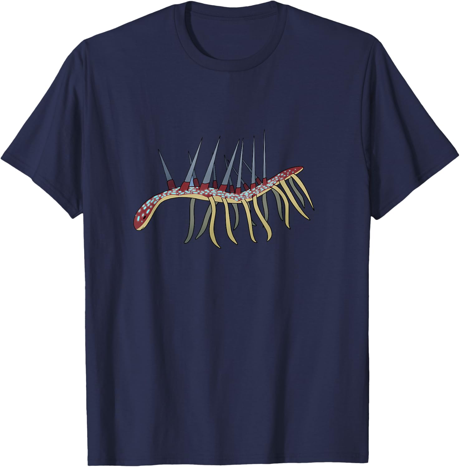 Hallucigenia T-Shirt - T-Shirt | Navy