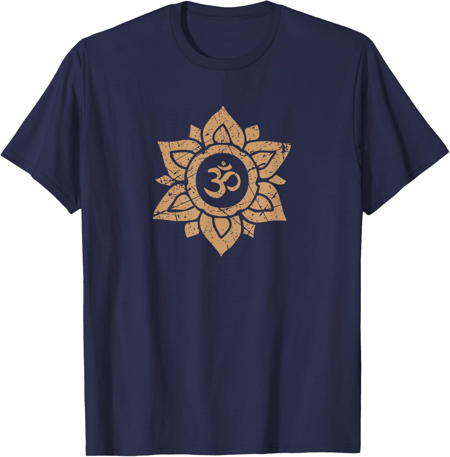 Om Namah Shivaya Yoga, Third Eye, Isha, Hindu Ganesha T-Shirt - T-Shirt | Navy