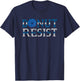 Thin Blue Line Police Officer Donut Resist T-Shirt - T-Shirt | Navy