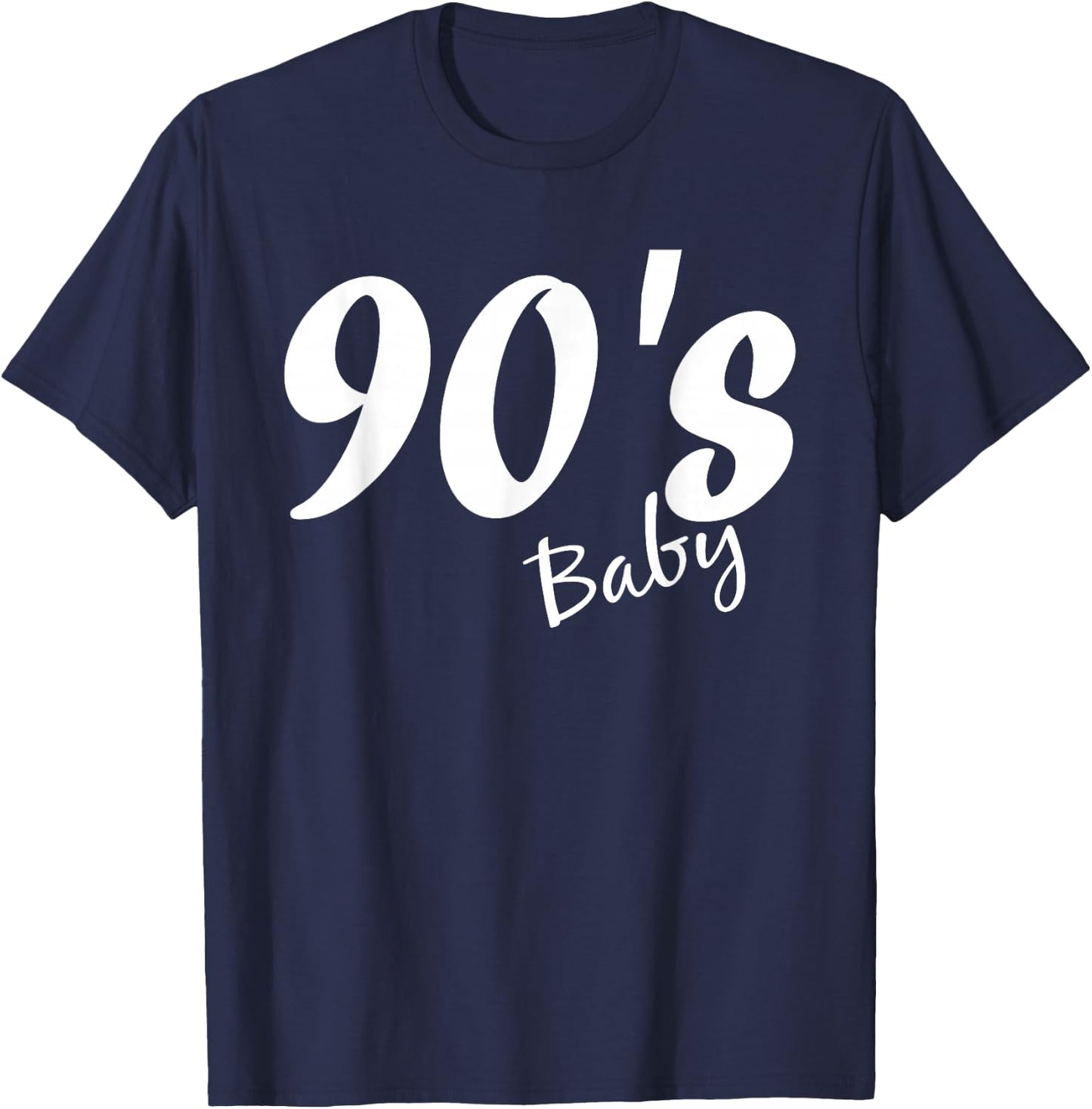 90s Baby 90's Party T-Shirt - T-Shirt | Navy