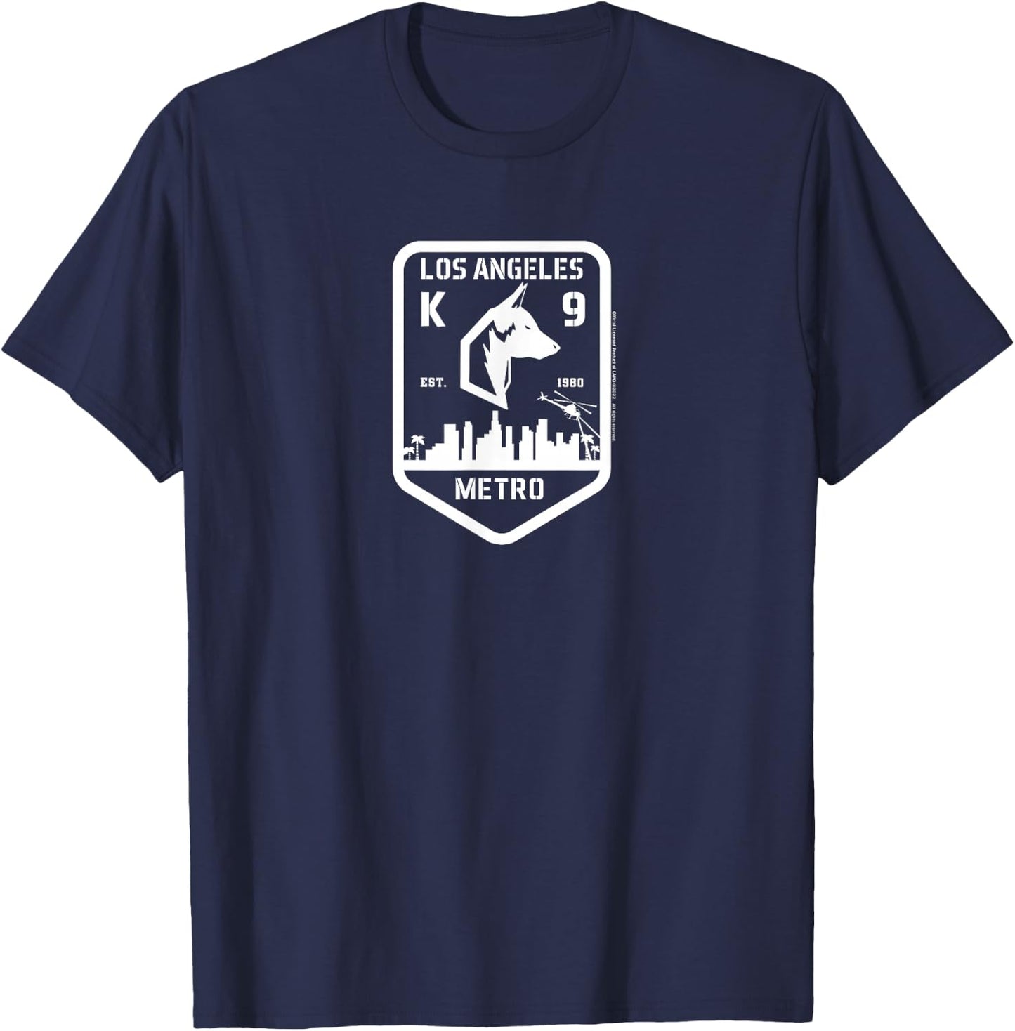 LAPD K9 Unit T-Shirt - T-Shirt | Navy