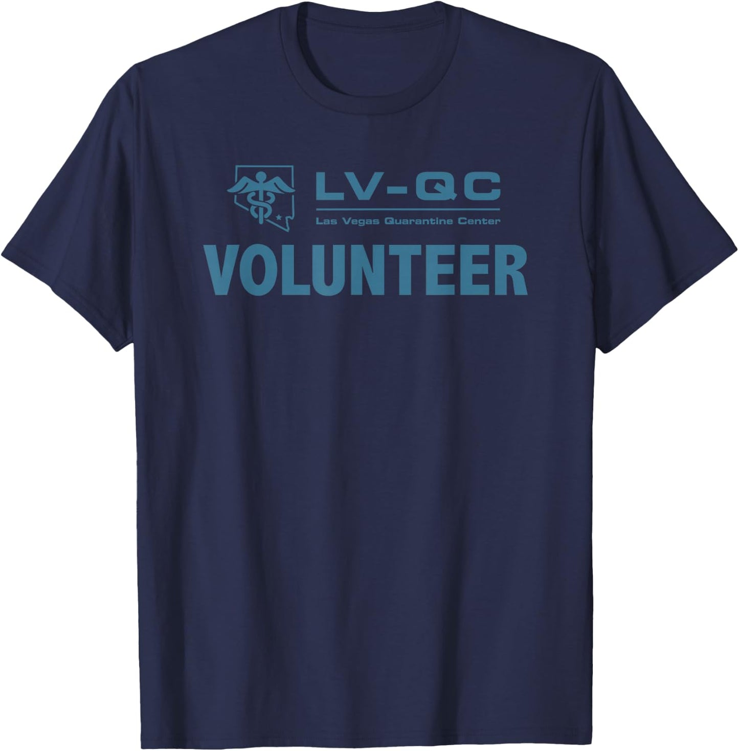 Army Of The Dead Las Vegas Quarantine Volunteer T-Shirt - T-Shirt | Navy