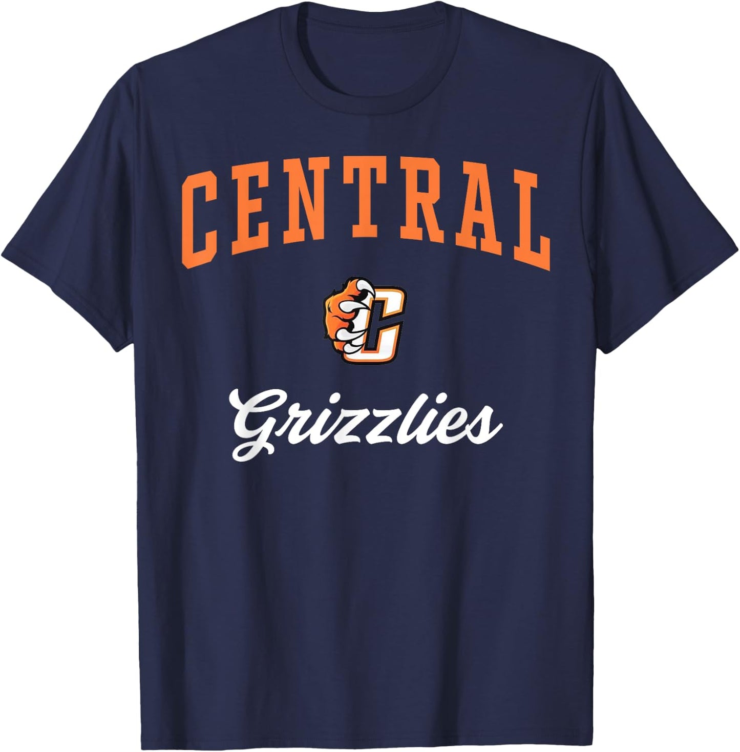 Central High School Grizzlies C3 T-Shirt - T-Shirt | Navy