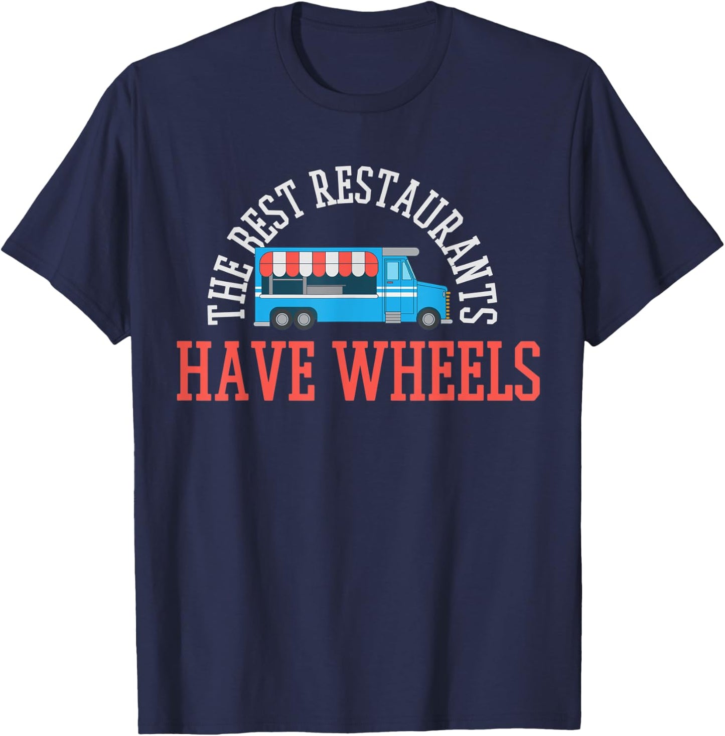 Food Truck Food Festival T-Shirt - T-Shirt | Navy