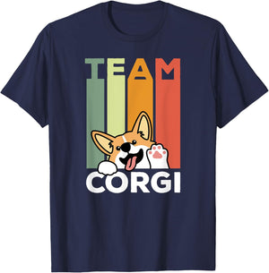Team Corgi T-Shirt - T-Shirt | Navy