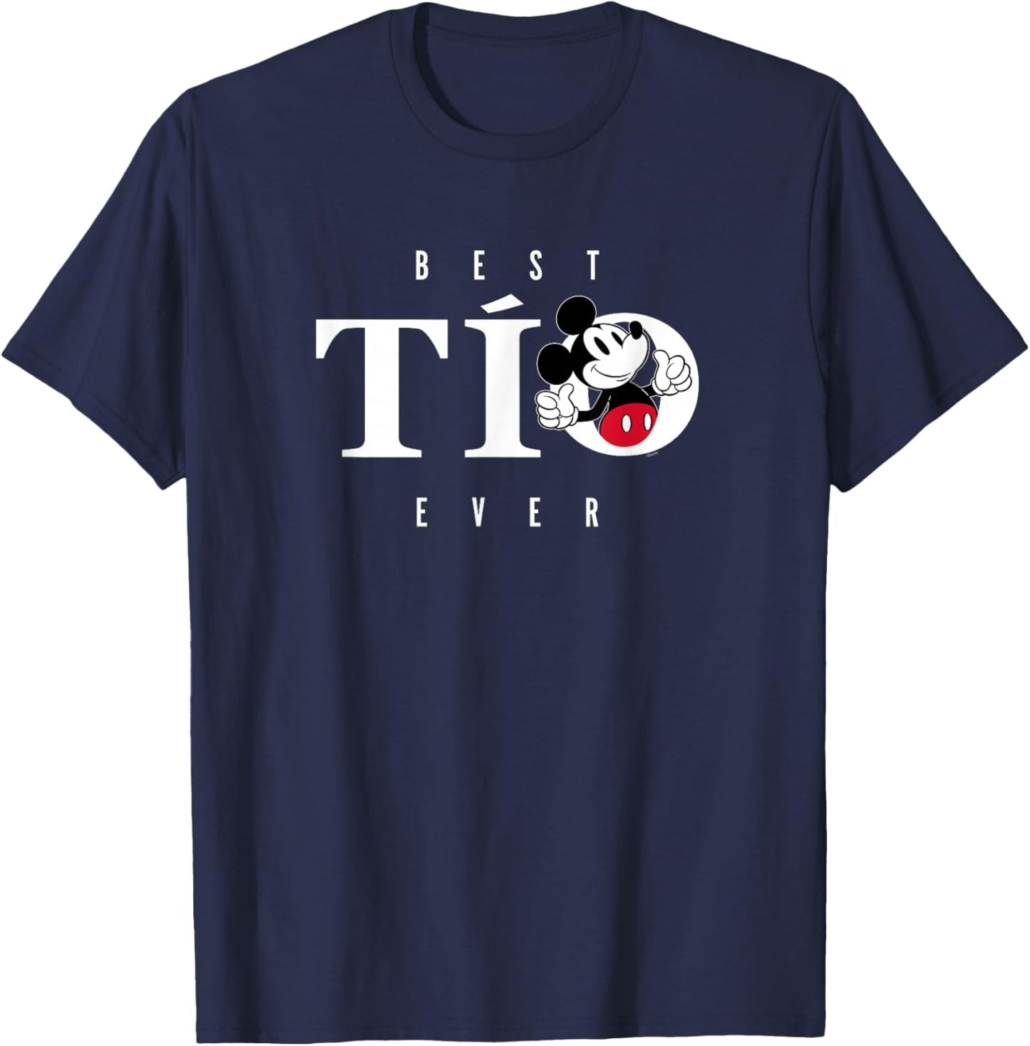 Disney Mickey Mouse Thumbs Up Best TIO Ever Father's Day T-Shirt - T-Shirt | Navy
