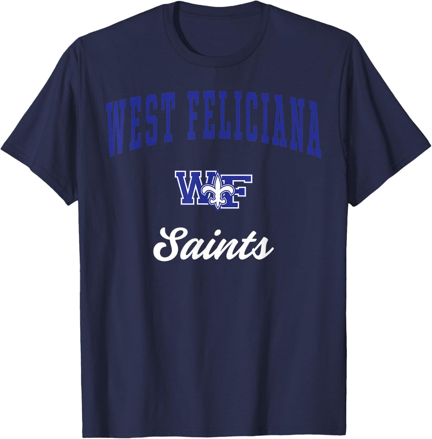 West Feliciana High School Saints C3 T-Shirt - T-Shirt | Navy