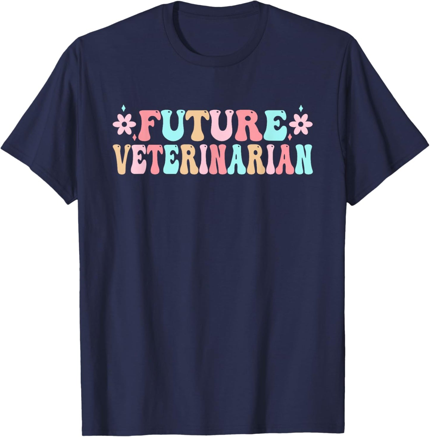 Future Veterinarian To Be Veterinary Student Vet In Progress T-Shirt - T-Shirt | Navy