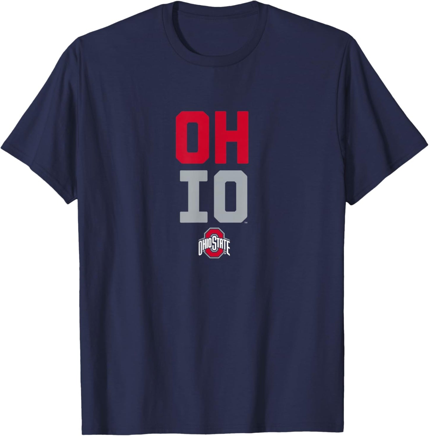 Ohio State Slogan: OH-IO T-Shirt - T-Shirt | Navy