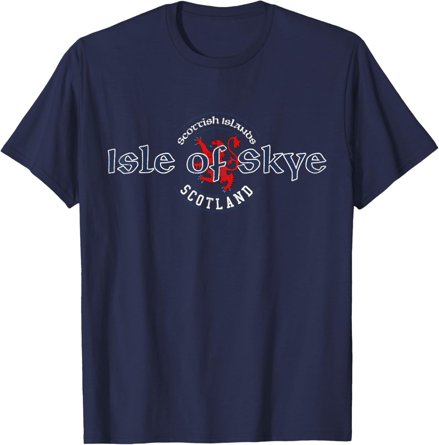 Isle of Skye Scottish Islands Scotland T-Shirt - T-Shirt | Navy