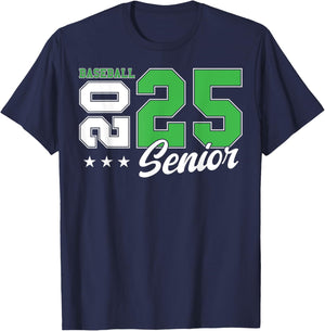 Baseball Senior Night Baseball Senior 2025 Graduation 61 T-Shirt - T-Shirt | Navy