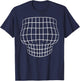 Boobs Optical Illusion Women's Boobs Optical Illusion T-Shirt - T-Shirt | Navy