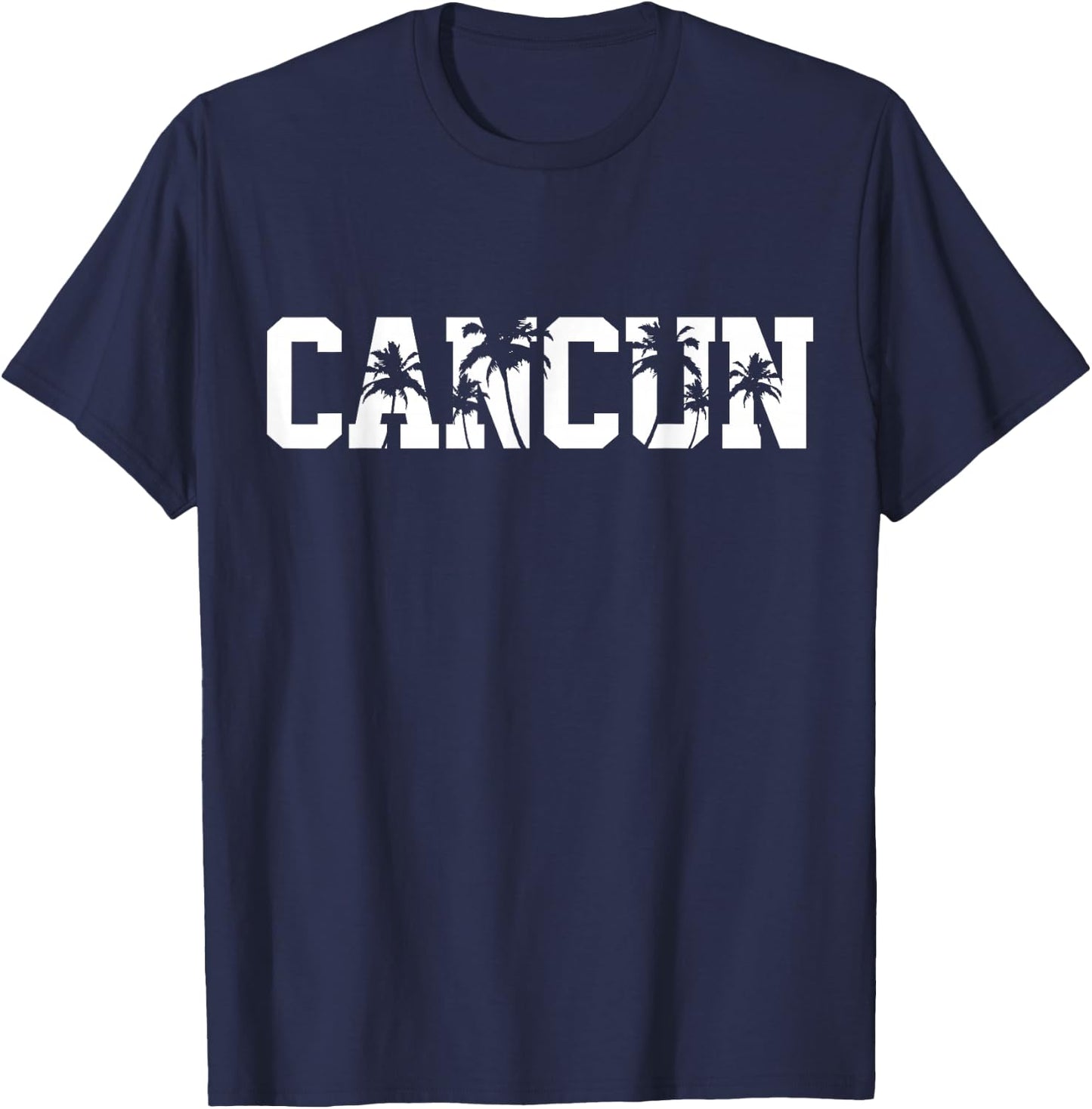 Cancun Mexico Summer Vacation T-Shirt - T-Shirt | Navy