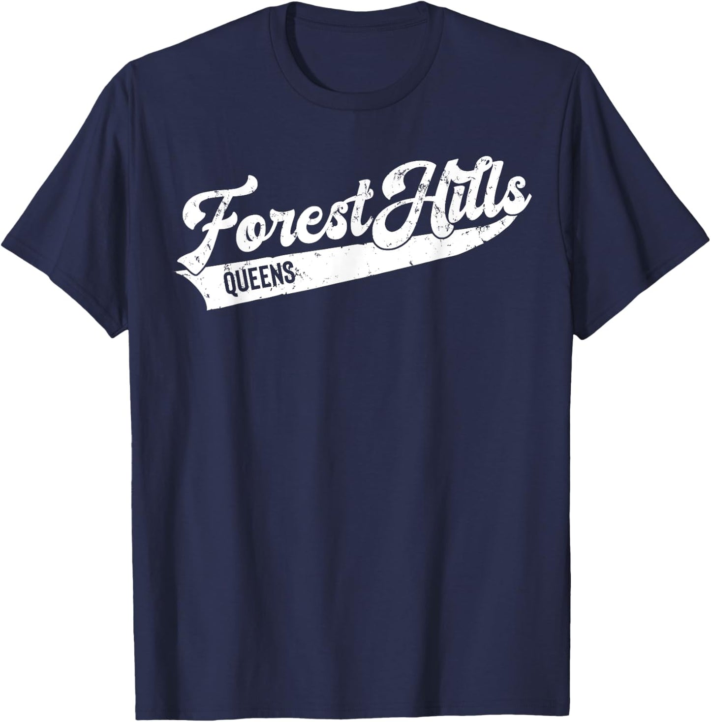 Forest Hills Queens T-Shirt - T-Shirt | Navy