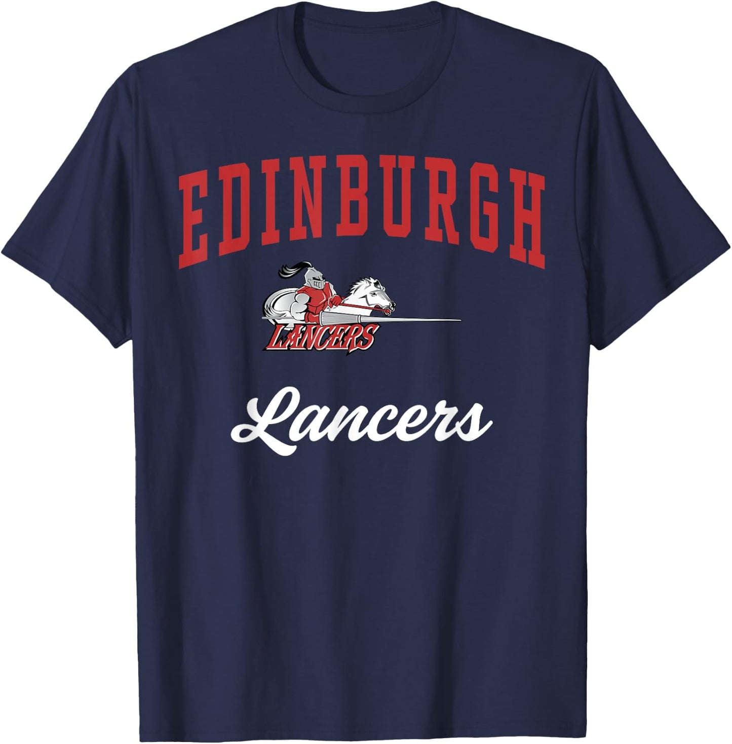 Edinburgh High School Lancers C3 T-Shirt - T-Shirt | Navy