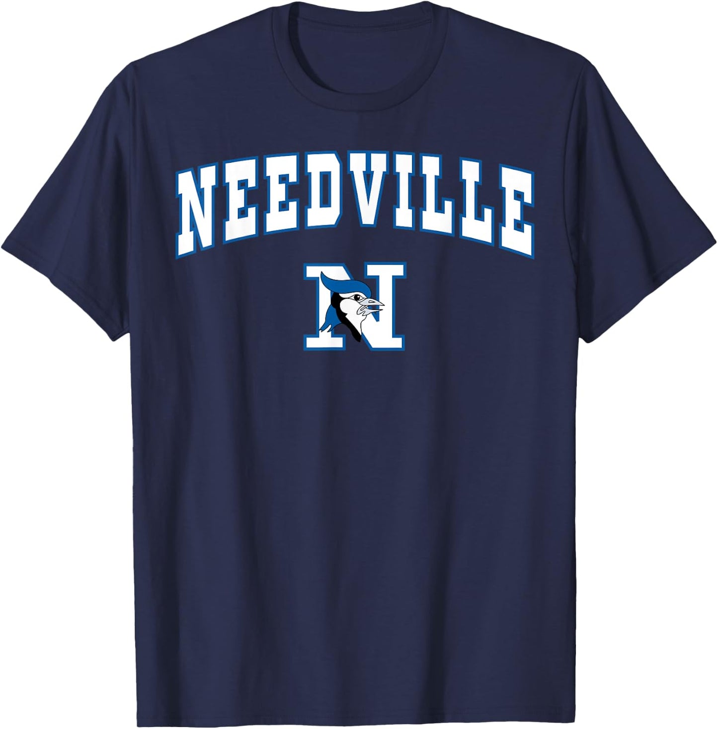 Needville High School Blue Jays C2 T-Shirt - T-Shirt | Navy