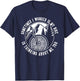 Funny Sometimes I Wonder If My Bike is Thinking About Me Too T-Shirt - T-Shirt | Navy