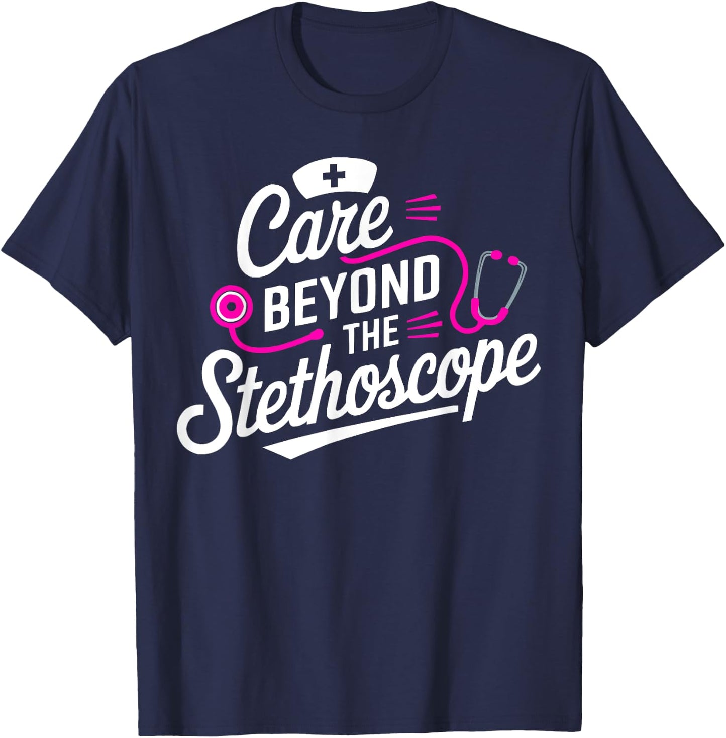 DSP Nurse RN Medicine Direct Support Professional Nursing T-Shirt - T-Shirt | Navy