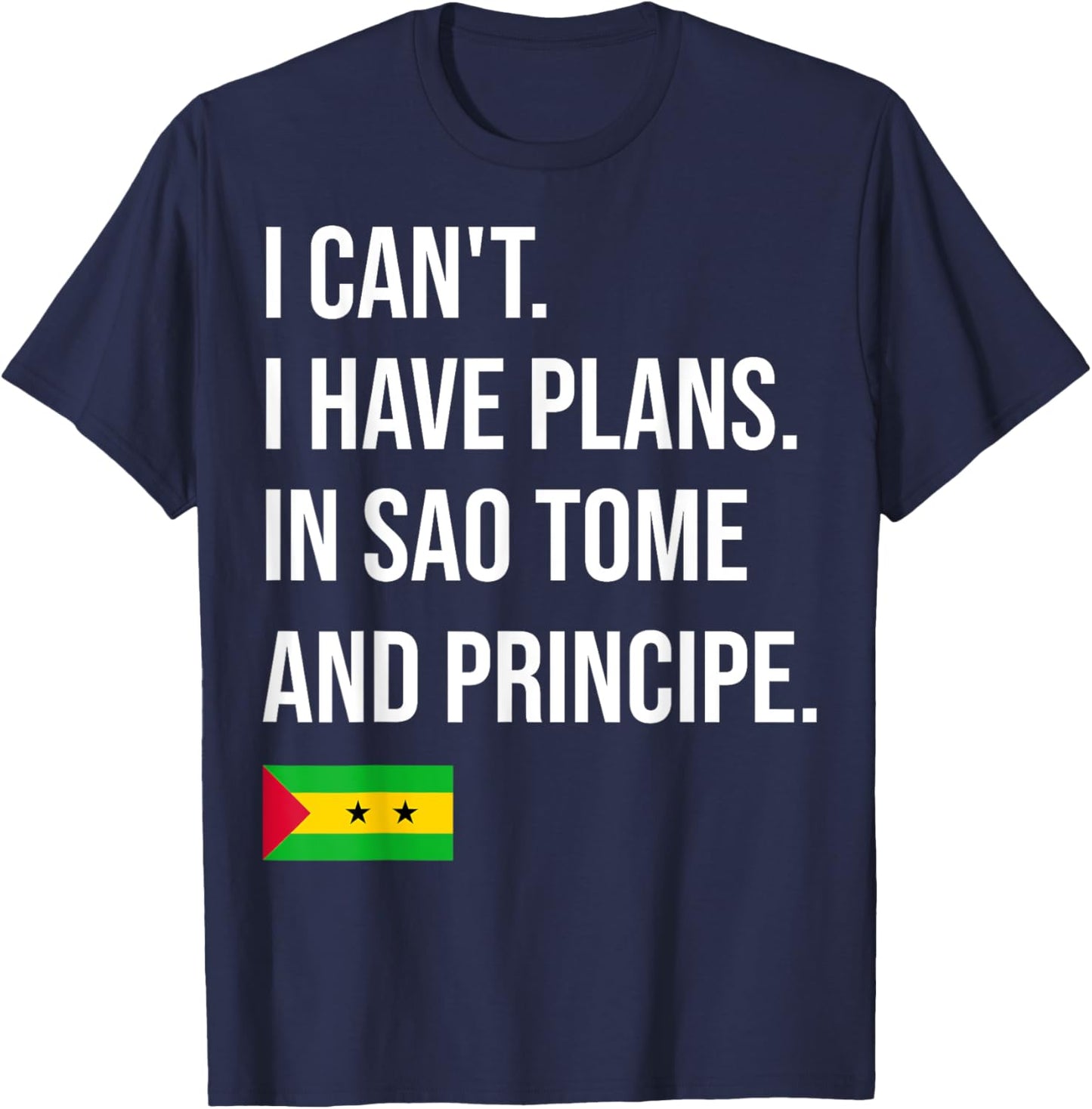 Sao Tome and Principe T-Shirt - T-Shirt | Navy
