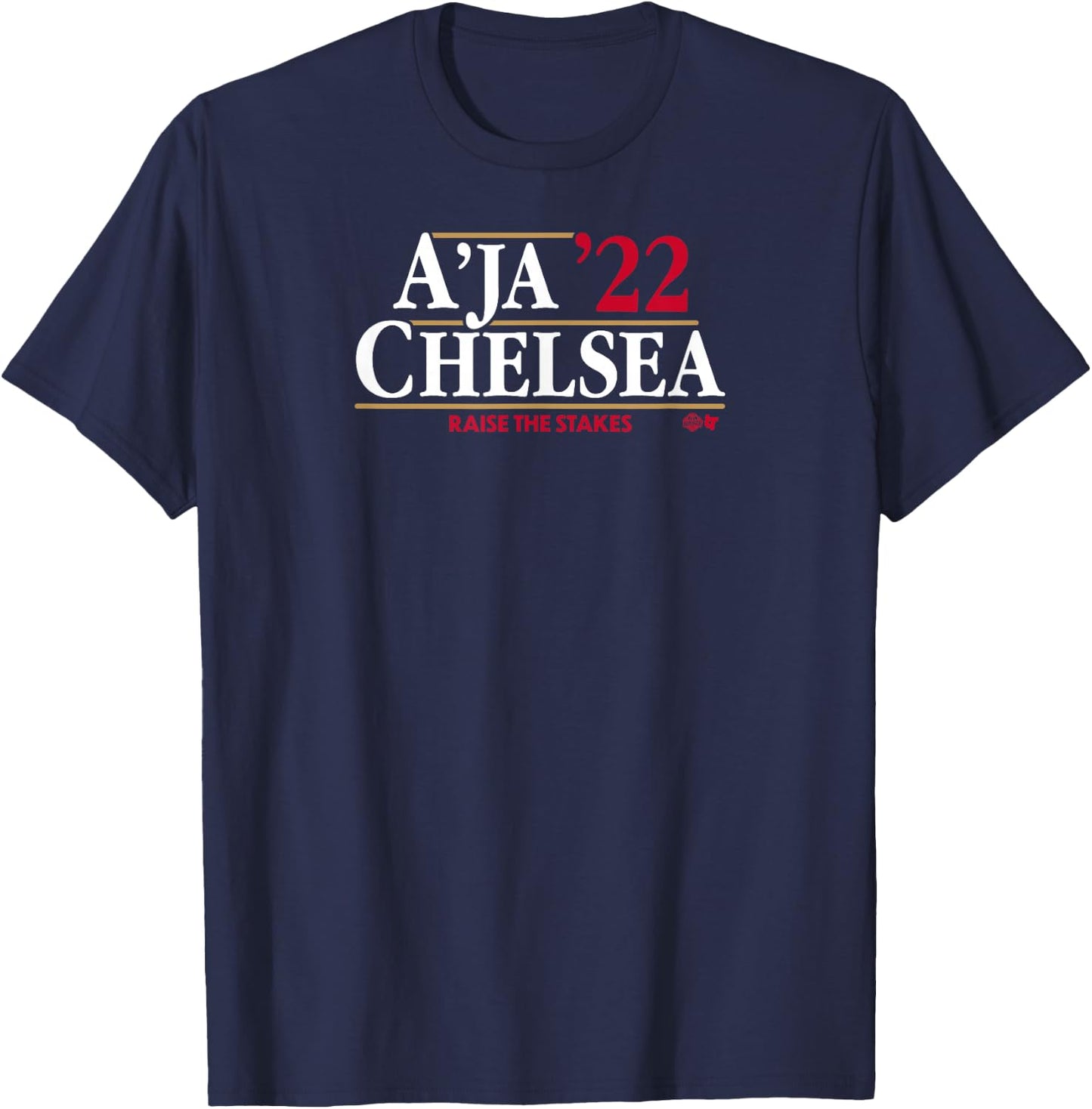 A'ja Wilson & Chelsea Gray '22 - Las Vegas Basketball T-Shirt - T-Shirt | Navy