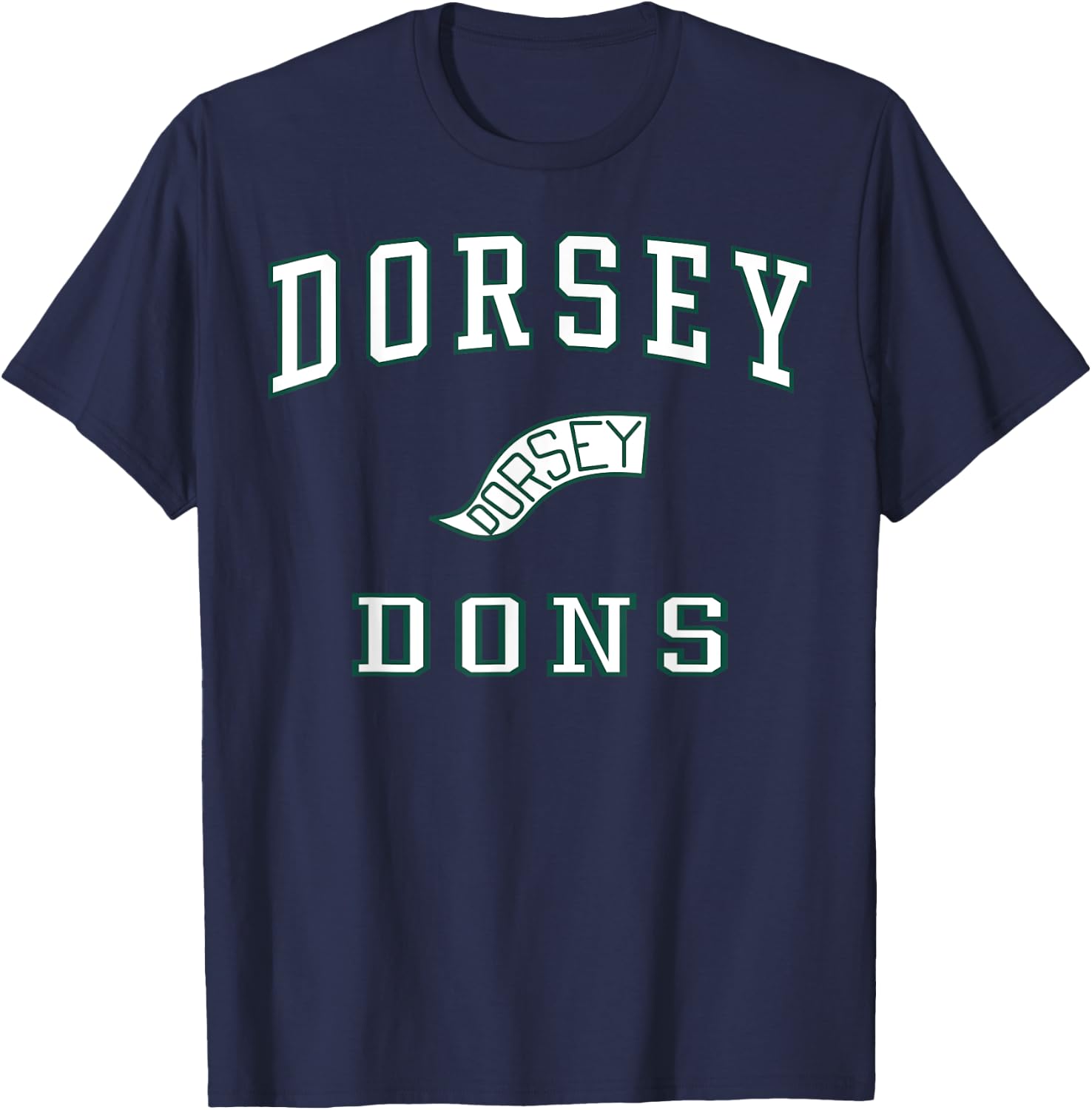 Dorsey High School Dons C1 T-Shirt - T-Shirt | Navy