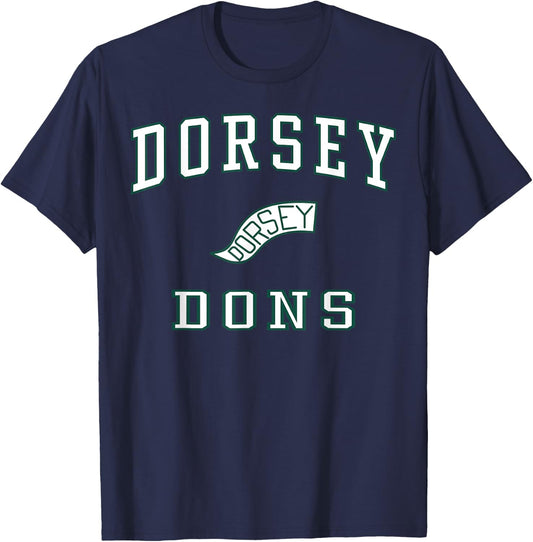 Dorsey High School Dons C1 T-Shirt - T-Shirt | Navy