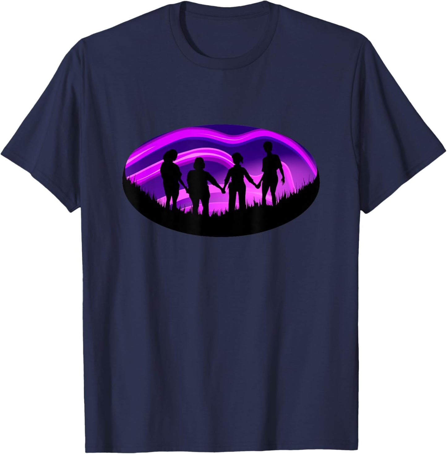 Lost Records: Bloom & Rage - The Abyss , Black, S T-Shirt - T-Shirt | Navy