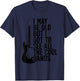I May Be Old Aber I Got To See All The Cool Bands Vintage T-Shirt - T-Shirt | Navy