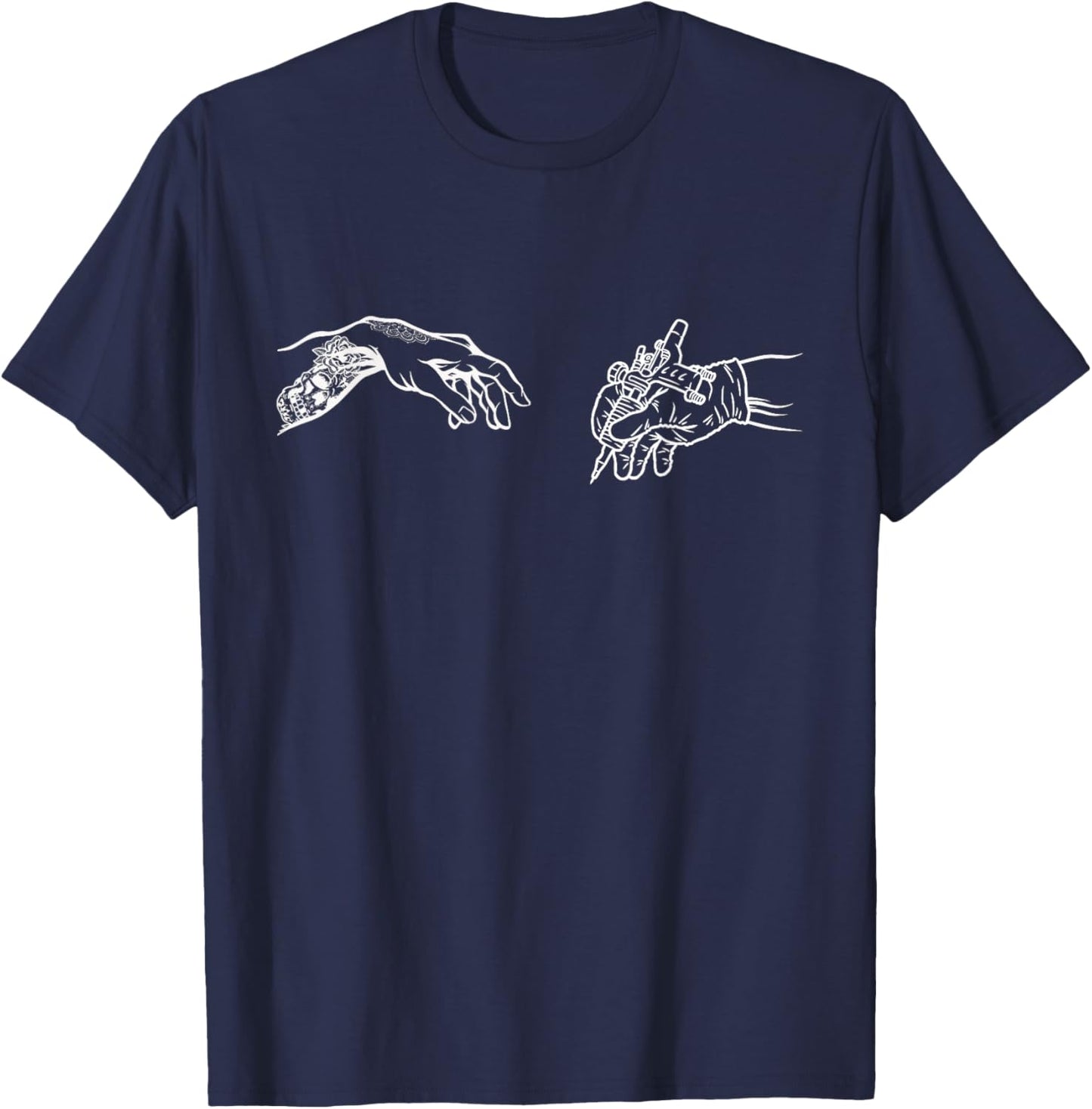 Tattoo Gun Tattoo Artist Funny Tattoo T-Shirt - T-Shirt | Navy