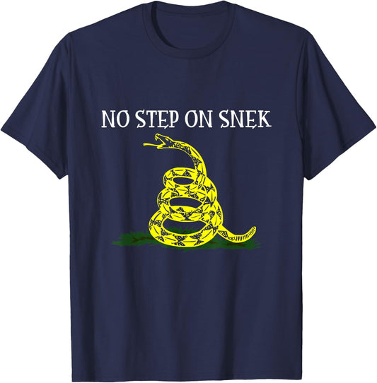 No Step On Snek T-Shirt - T-Shirt | Navy