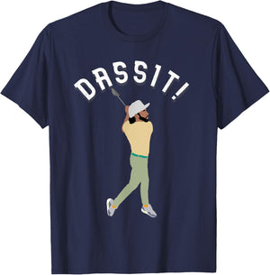 Dassit! Funny Golfing Manolo Funny Golf Gift Golfers T-Shirt - T-Shirt | Navy