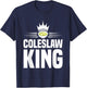 Coleslaw King Design for a Coleslaw Fan T-Shirt - T-Shirt | Navy