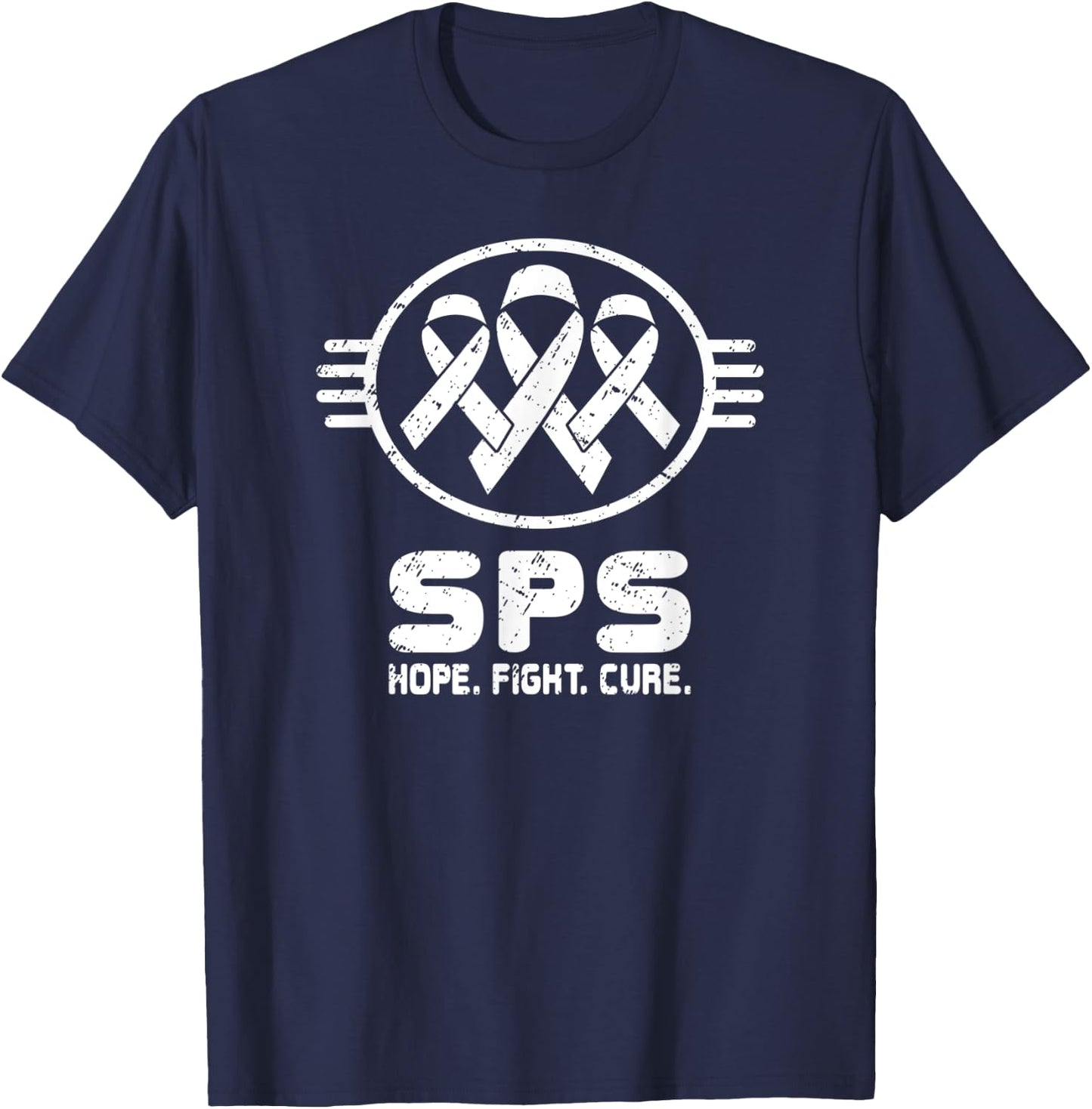 Stiff-Person Syndrome SPS Awareness Gift T-Shirt - T-Shirt | Navy