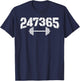 247365 - Gym Workout Fitness Motivation T-Shirt - T-Shirt | Navy
