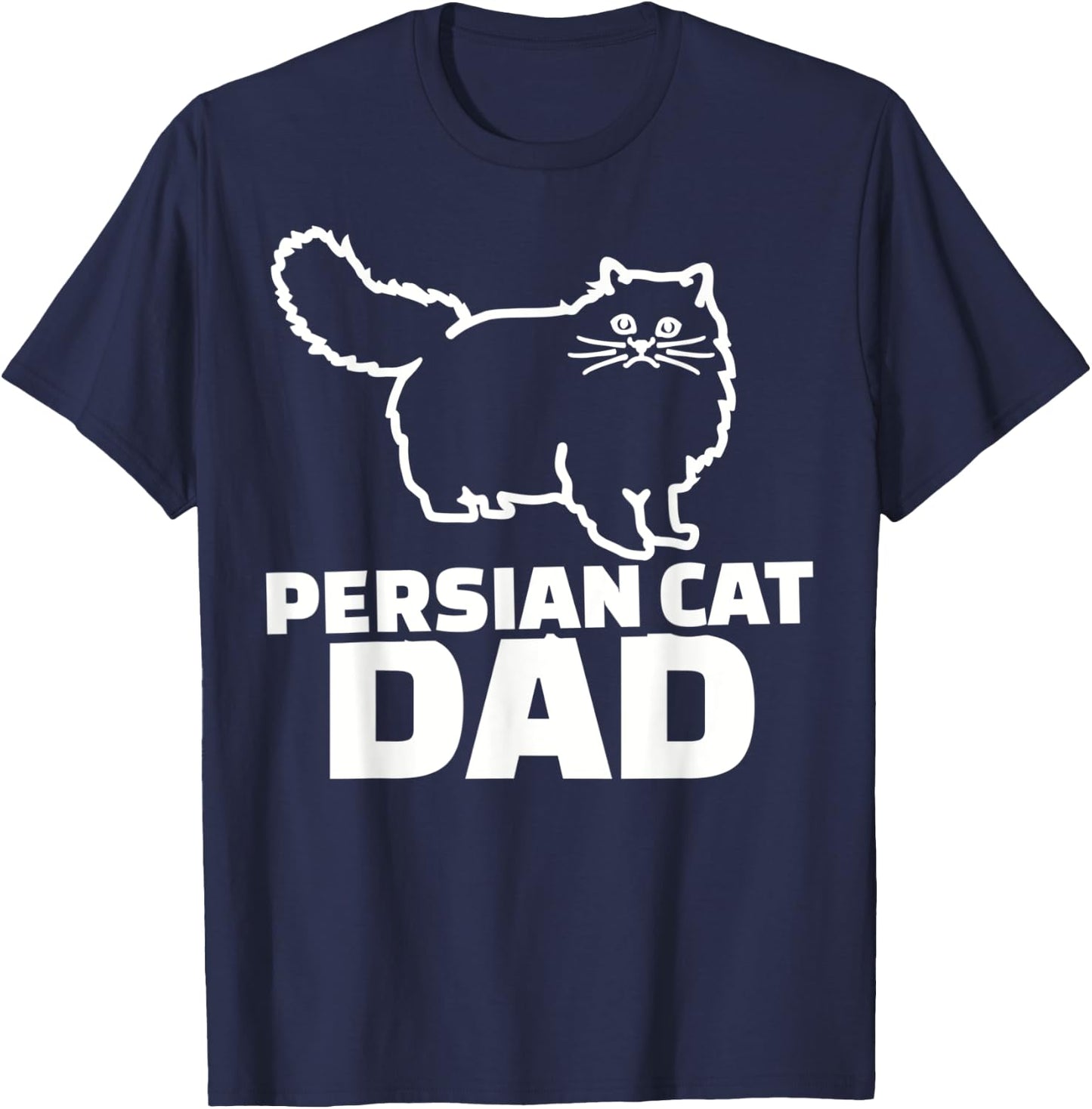 Persian cat dad Women T-Shirt - T-Shirt | Navy