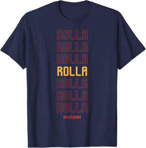 Rolla Missouri T-Shirt - T-Shirt | Navy