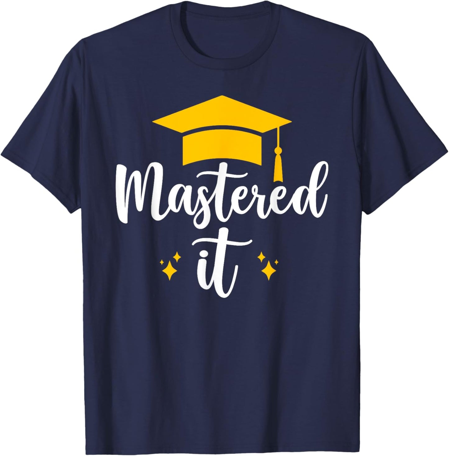 Class Of 2024 Graduation Mastered It Graduate Men Women Kids T-Shirt - T-Shirt | Navy
