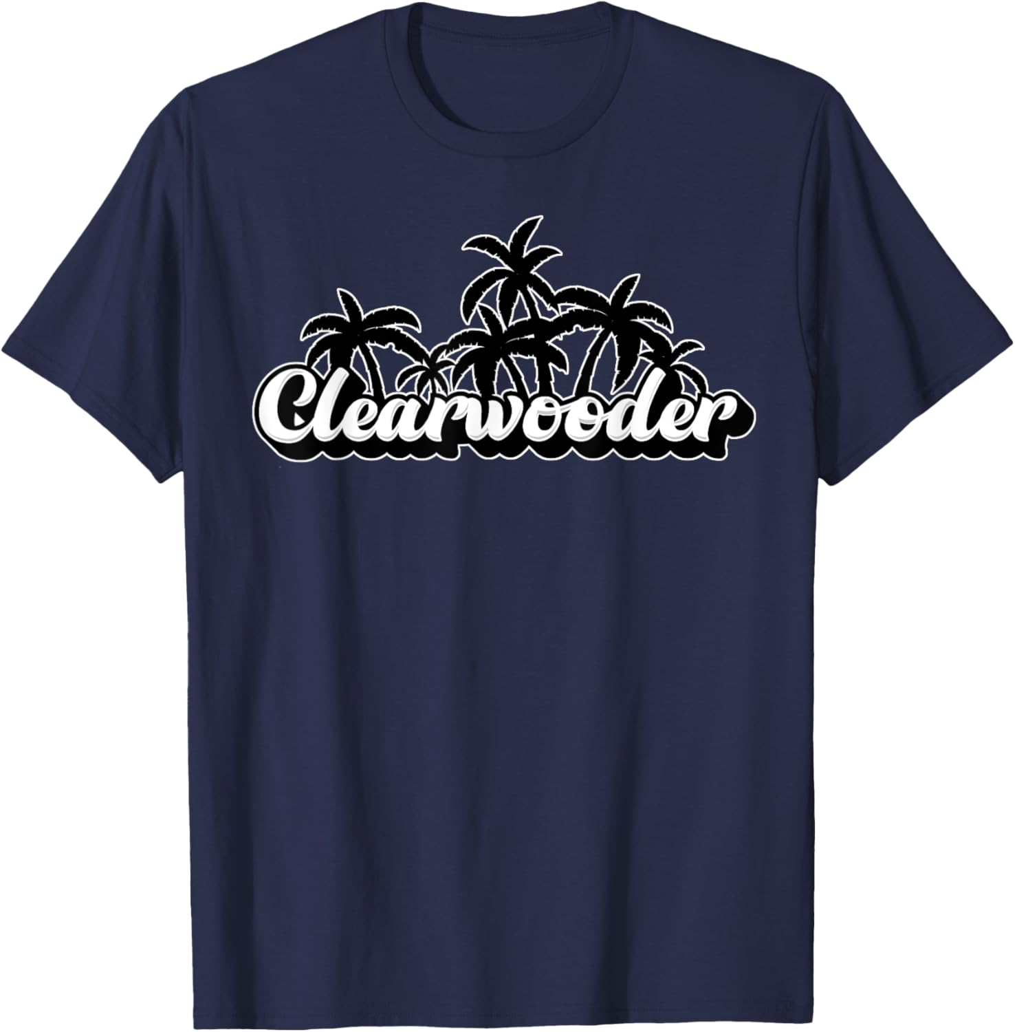 Clearwooder Florida Clearwater Funny Philadelphia Fan T-Shirt - T-Shirt | Navy