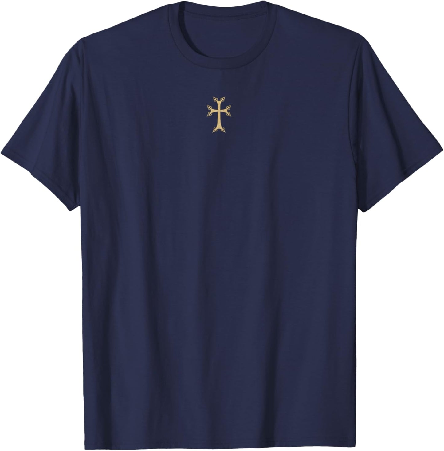 Armenian Cross, Christian Symbol of Armenia T-Shirt - T-Shirt | Navy