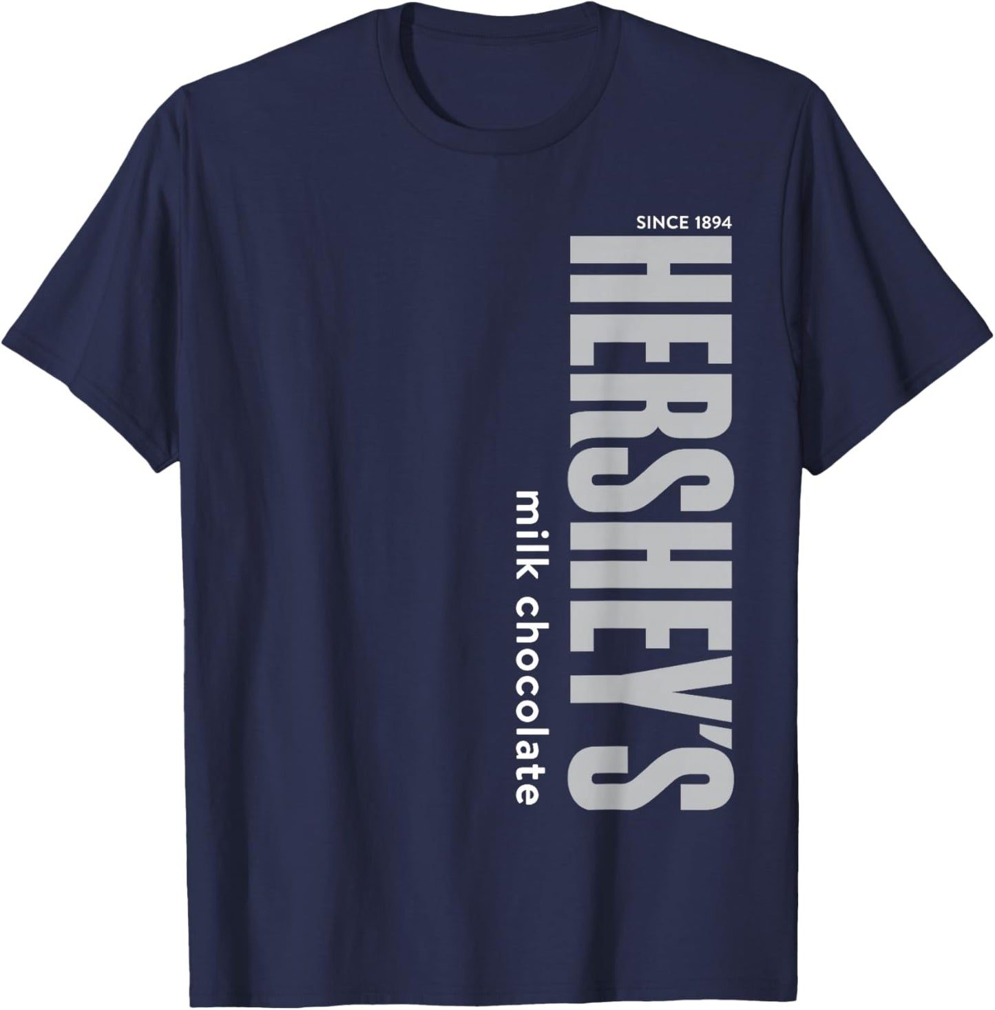 Hershey's Milk Chocolate Vintage Classic Vertical Logo T-Shirt - T-Shirt | Navy