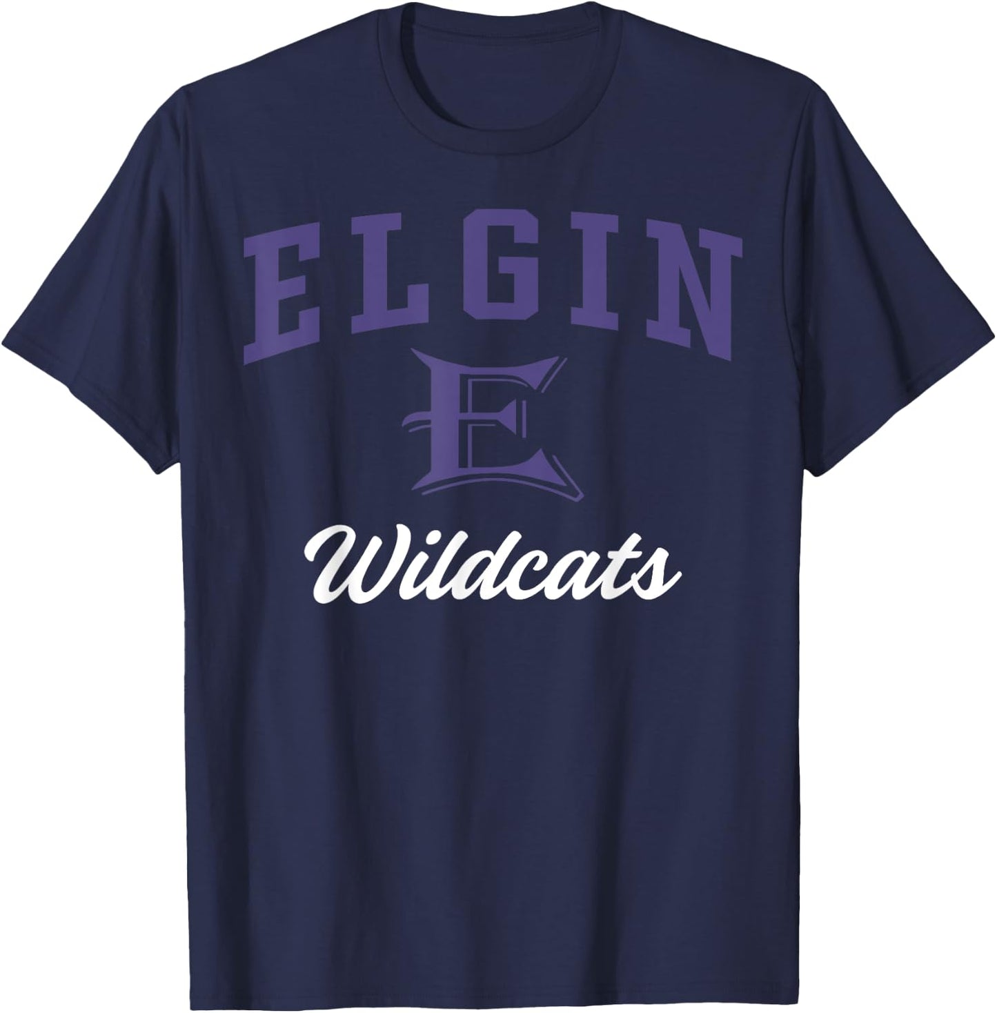 Elgin High School Wildcats C3 T-Shirt - T-Shirt | Navy