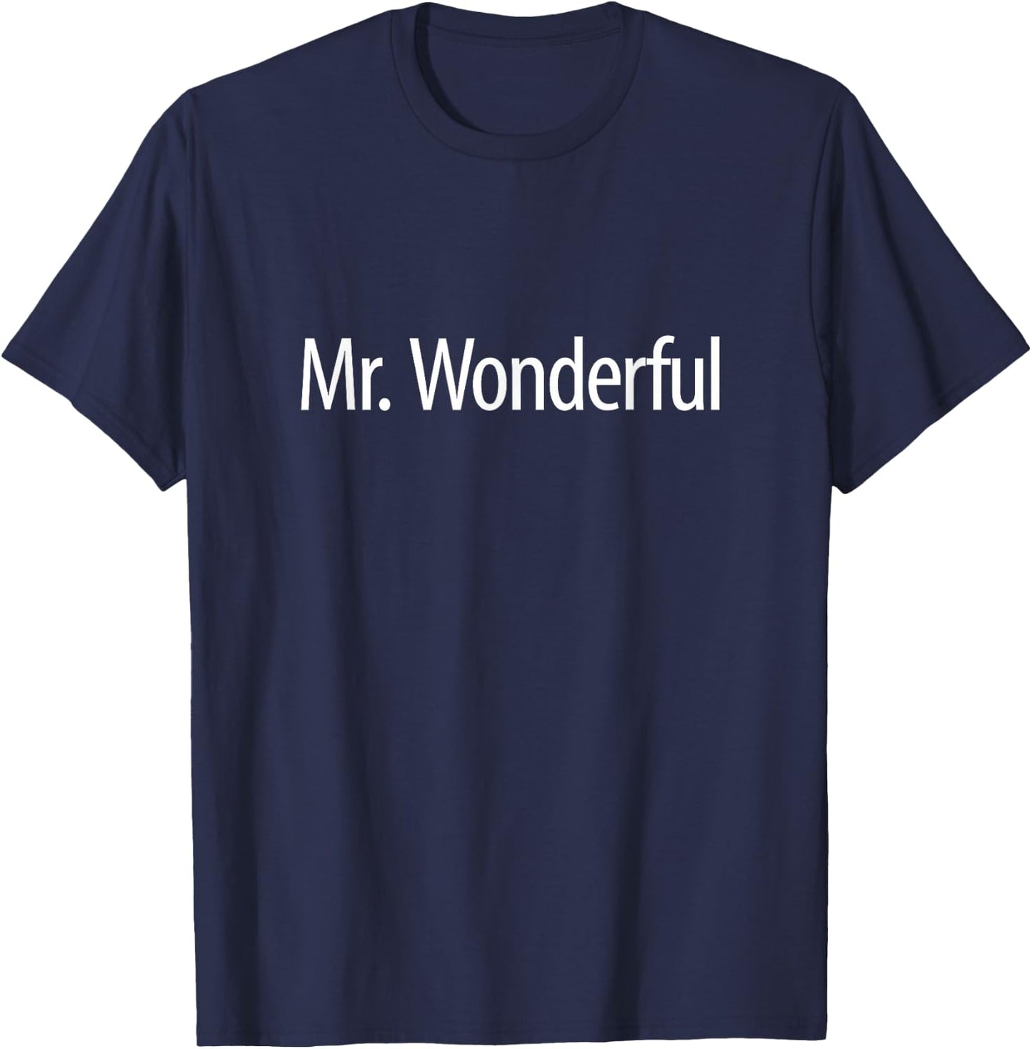 Mr. Wonderful T-Shirt - T-Shirt | Navy
