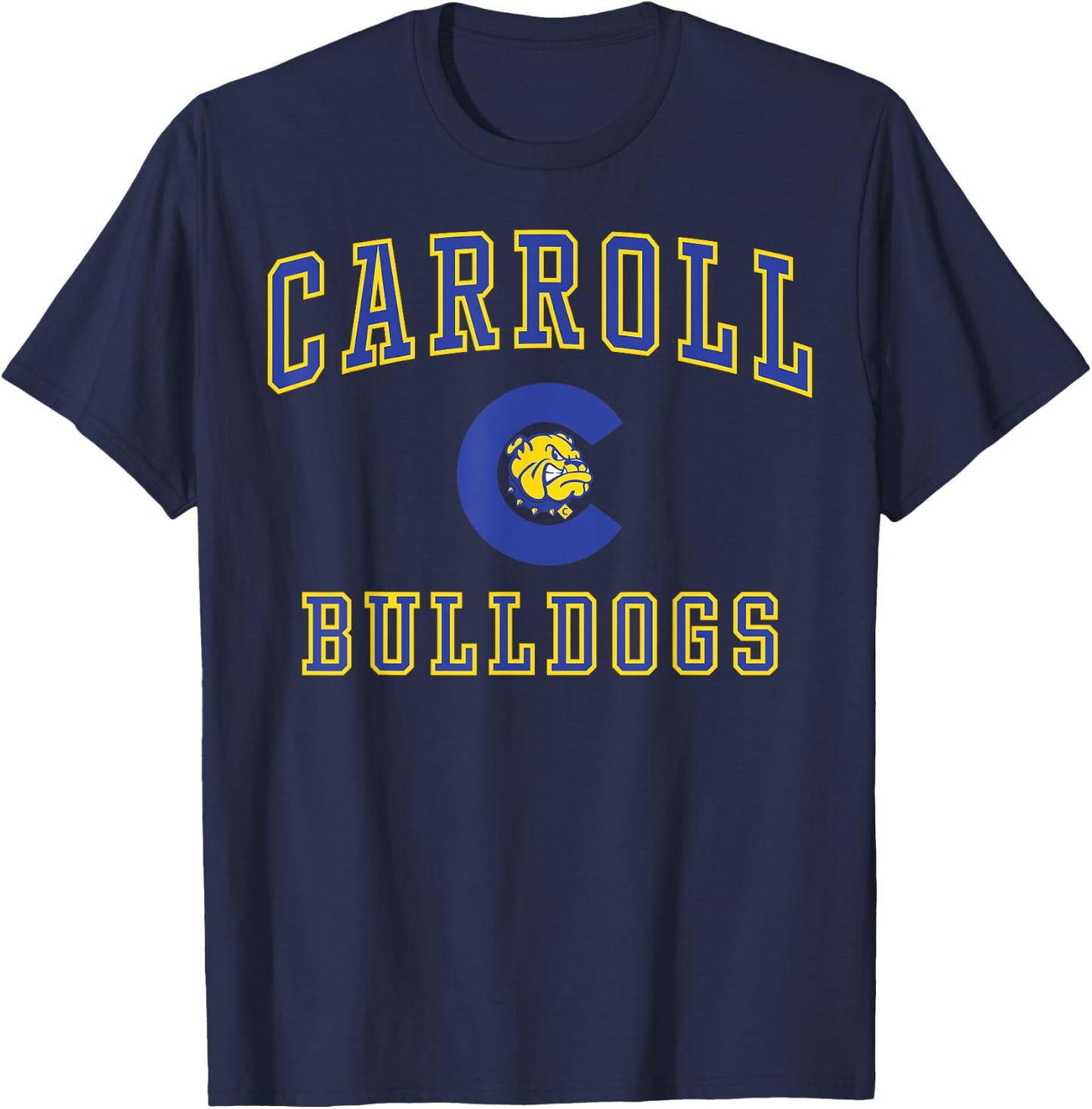 Carroll High School Bulldogs C1 T-Shirt - T-Shirt | Navy