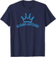 King Marco Antonio / Crown & Name Marco Antonio Graffiti T-Shirt - T-Shirt | Navy