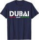 Travel Love Dubai Dubai UAE T-Shirt - T-Shirt | Navy