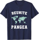 Reunite Pangea Geology T-Shirt - T-Shirt | Navy