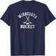 Vintage Minnesota Hockey T-Shirt - T-Shirt | Navy
