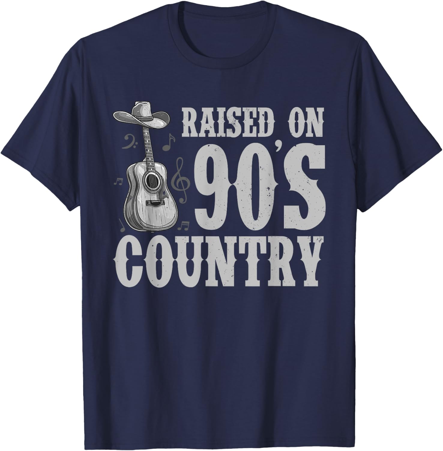 Cool 90s Country Music Art Women Country Music Lover T-Shirt - T-Shirt | Navy